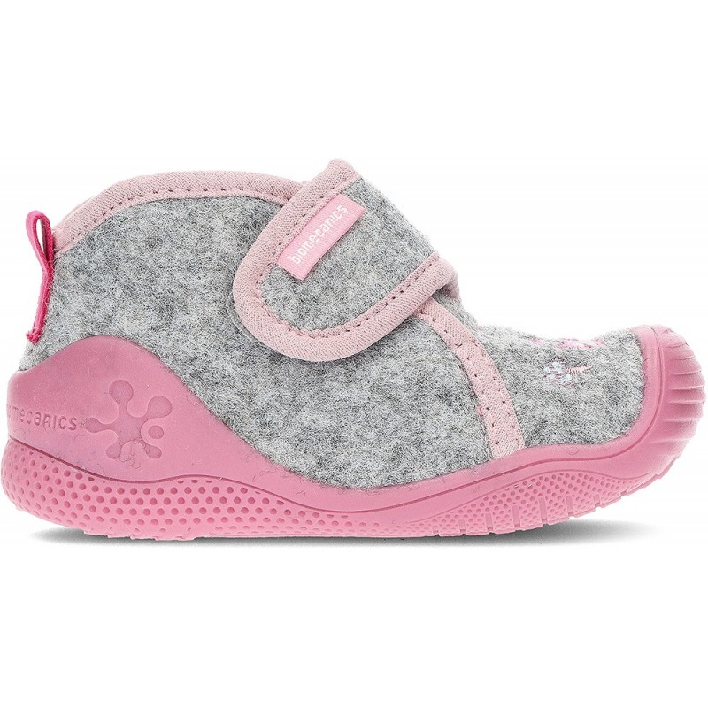 BIOMECANICS BABY SLIPPERS BIOHOME 221291-B GREY_PINK