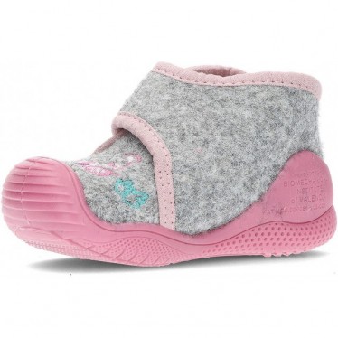 BIOMECANICS BABY SLIPPERS BIOHOME 221291-B GREY_PINK