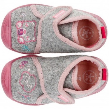 BIOMECANICS BABY SLIPPERS BIOHOME 221291-B GREY_PINK