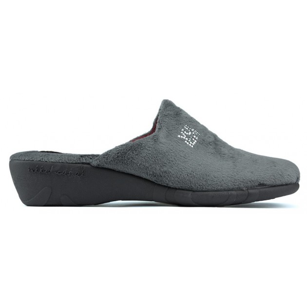 House slippers VULLADI ALASKA CUÑA GRIS