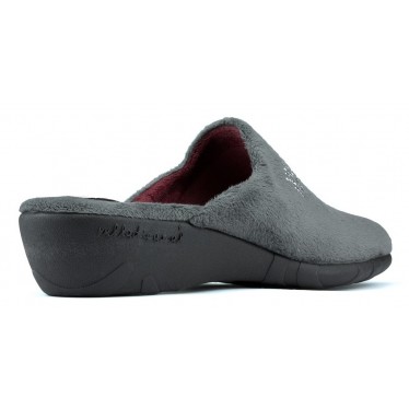 House slippers VULLADI ALASKA CUÑA GRIS