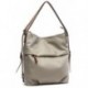 ABBACINO RECYCLED BACKPACK BAG 80577 TAUPE