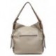 ABBACINO RECYCLED BACKPACK BAG 80577 TAUPE