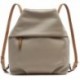 ABBACINO RECYCLED BACKPACK BAG 80577 TAUPE