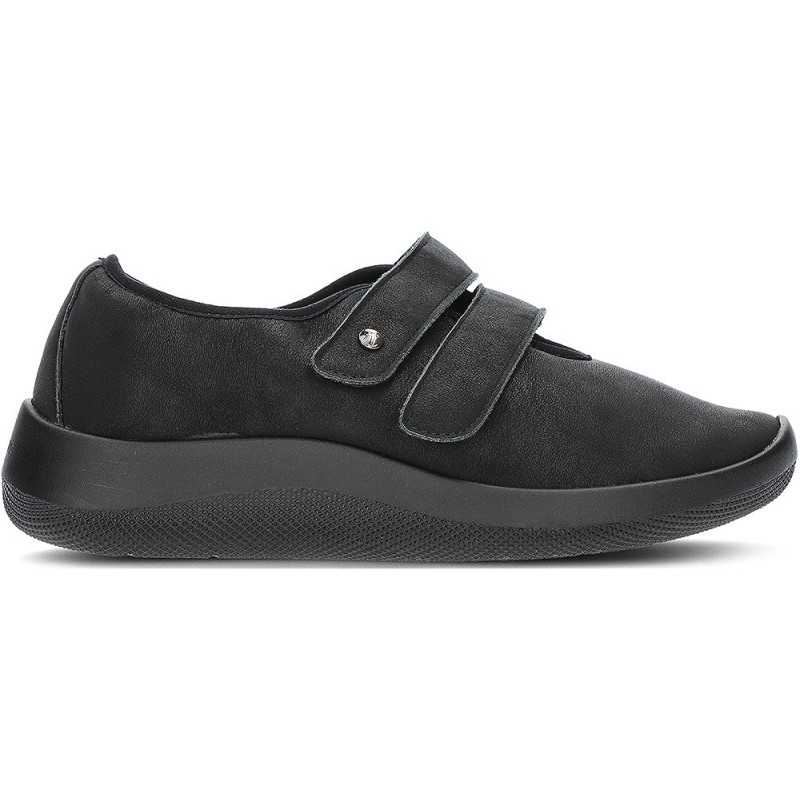 ELASTIC ARCHOPEDIC SHOES 4506 BLACK