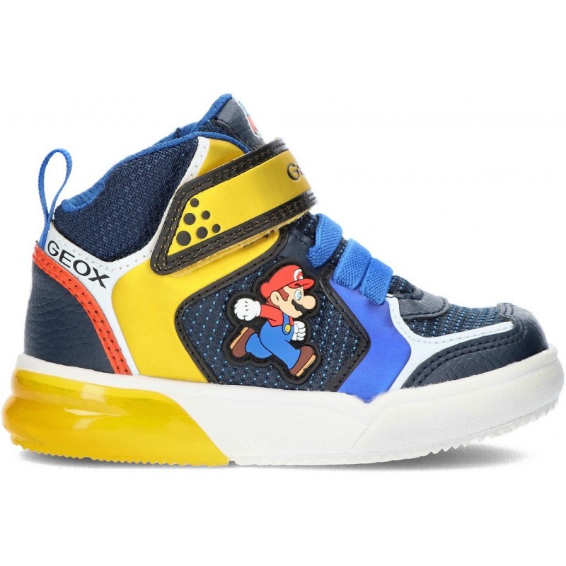 BASKETS GEOX SUPER MARIO J169YD ROYAL