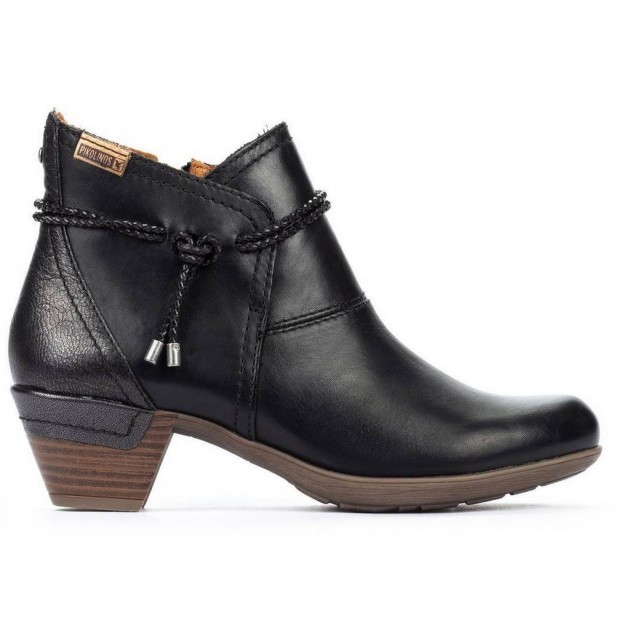 PIKOLINOS ROTTERDAM ANKLE BOOTS 902-8775 BLACK