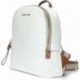 ROBERT PIETRI 6336 LEATHER BACKPACK BLANCO