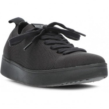 FITFLOP RALLY MULTI-KNIT SNEAKERS BLACK