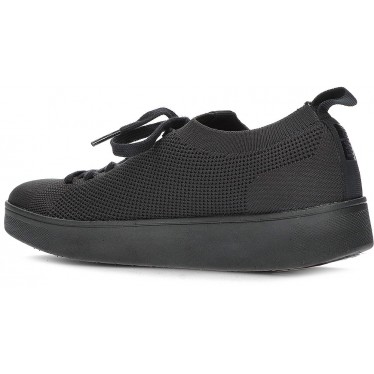 FITFLOP RALLY MULTI-KNIT SNEAKERS BLACK