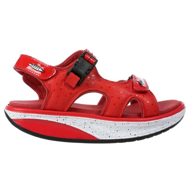 MBT KISUMU 3S SMU 4W SANDALS RED