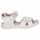 BIOMECANICS LEATHER SANDALS AYILA BLANCO