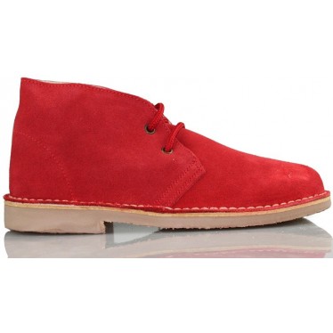 ARANCHA pisacacas safari unisex leather boot ROJO