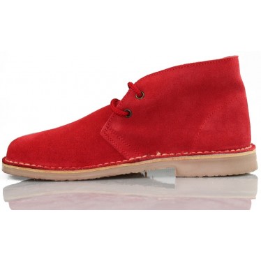 ARANCHA pisacacas safari unisex leather boot ROJO