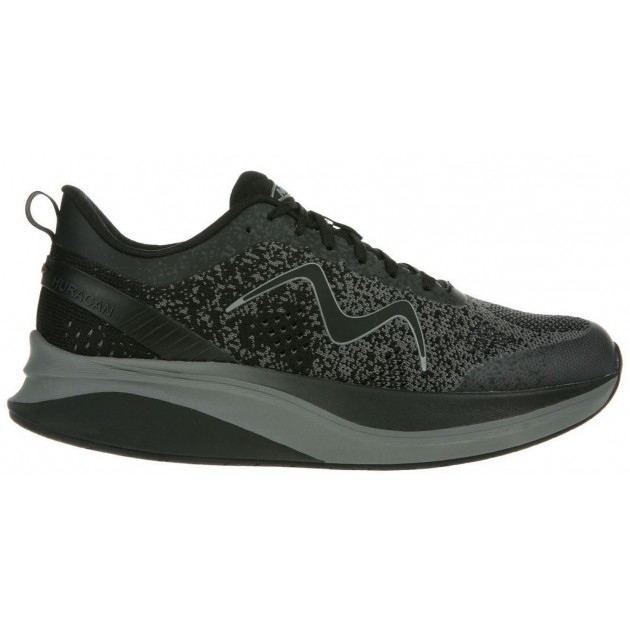 MBT HURACAN 3000 LACE UP MAN SHOES BLACK_CASTLEROCK