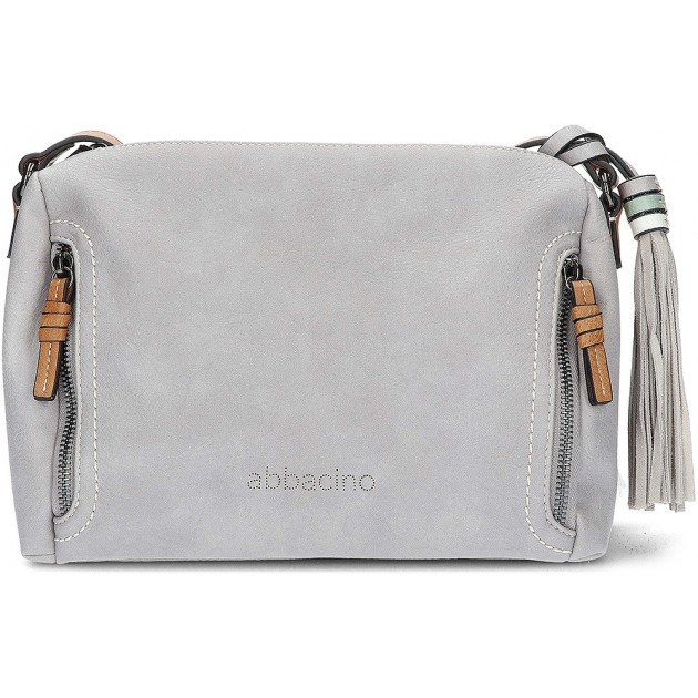 ABBACINO CROSSBODY BAG WITH TASSEL 80569 GRIS