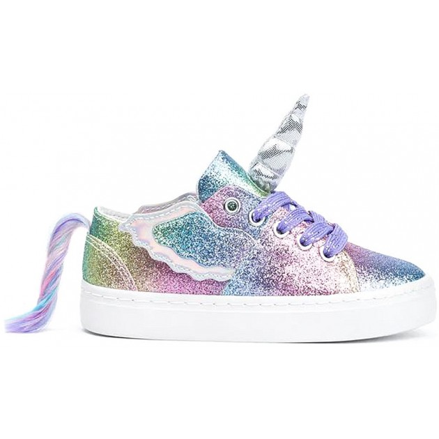 GLITTER UNICORN CONGUITO SNEAKERS 30212 MULTICOLOR GLITTER UNICORN CONGUITO SNEAKERS 30212 MULTICOLOR