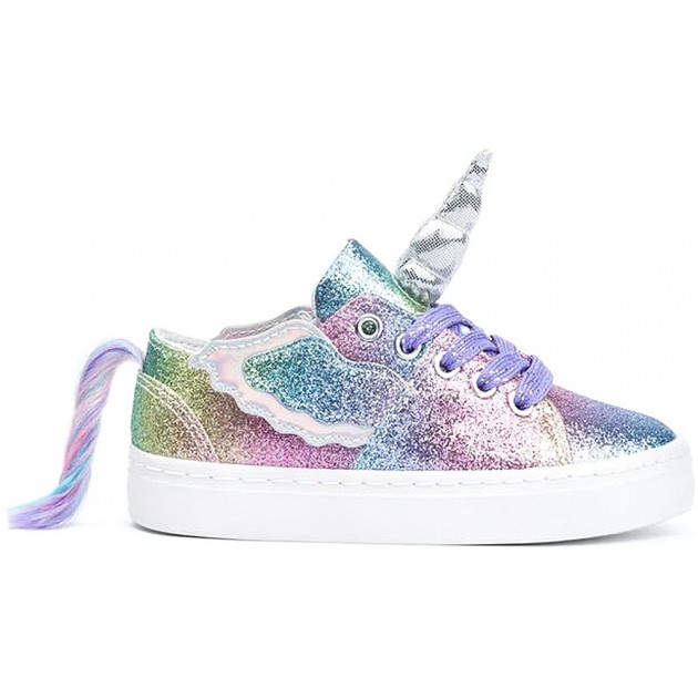 GLITTER UNICORN CONGUITO SNEAKERS 30212 MULTICOLOR