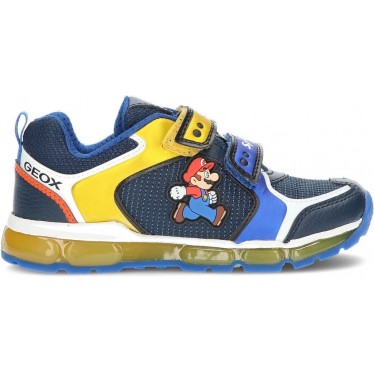 SHOES GEOX J ANDROID J1644A ROYAL