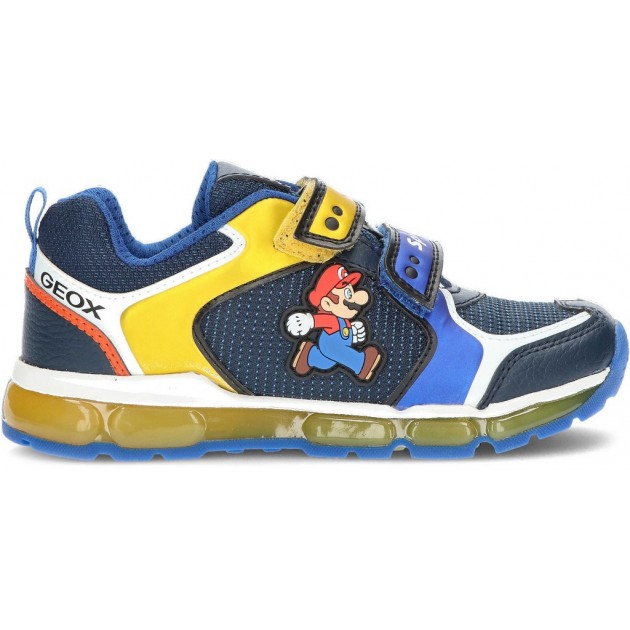 SHOES GEOX J ANDROID J1644A ROYAL SHOES GEOX J ANDROID J1644A ROYAL