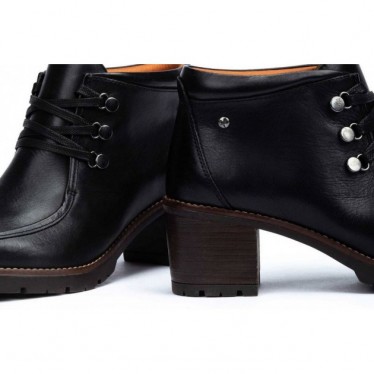 PIKOLINOS PLAIN ANKLE BOOTS W7H-8512 BLACK