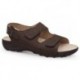 CALZAMEDI BECHAMP SANDALS MARRON