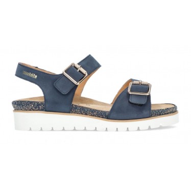 SANDALS MEPHISTO TARINA REMOVABLE INSOLE JEANS_BLUE