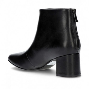 CLARKS SHER55 ZIP ANKLE BOOTS BLACK