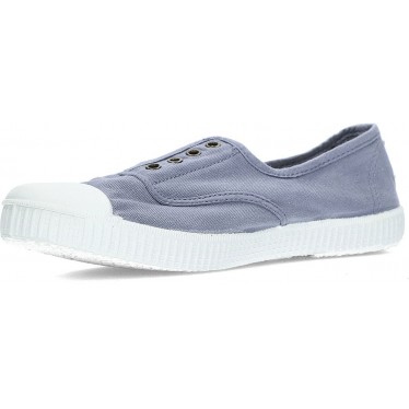 VICTORIA SNEAKERS 106623 ENGLISH CANVAS AZUL