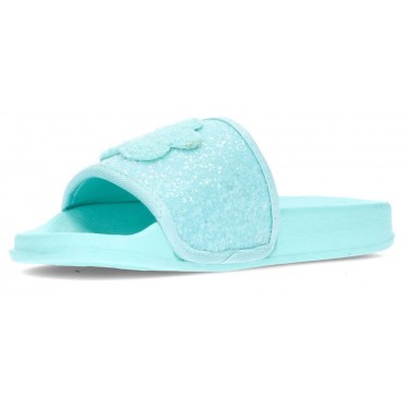 FLIP FLOP GARVALIN AGATHA 222981 FLOWER TURQUESA