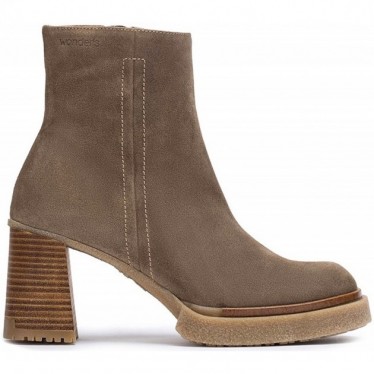 ANKLE BOOTS WONDERS MIERA H5203 CUERO_TOPO