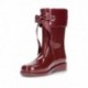 CAMPERA PATENT LEATHER WATER BOOTS W10114 BURDEOS