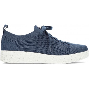 FITFLOP RALLY MULTI-KNIT SNEAKERS NAVY