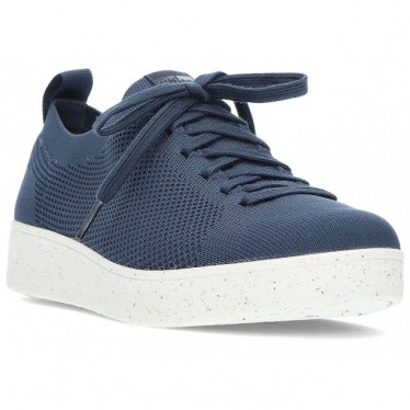 FITFLOP RALLY MULTI-KNIT SNEAKERS NAVY