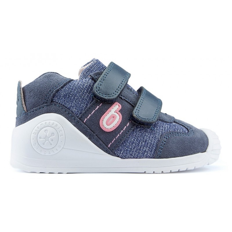 Biomecanics baby booties Purpurina PR VAQUERO_NAVY