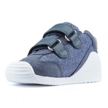 Biomecanics baby booties Purpurina PR VAQUERO_NAVY