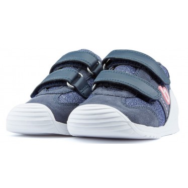 Biomecanics baby booties Purpurina PR VAQUERO_NAVY
