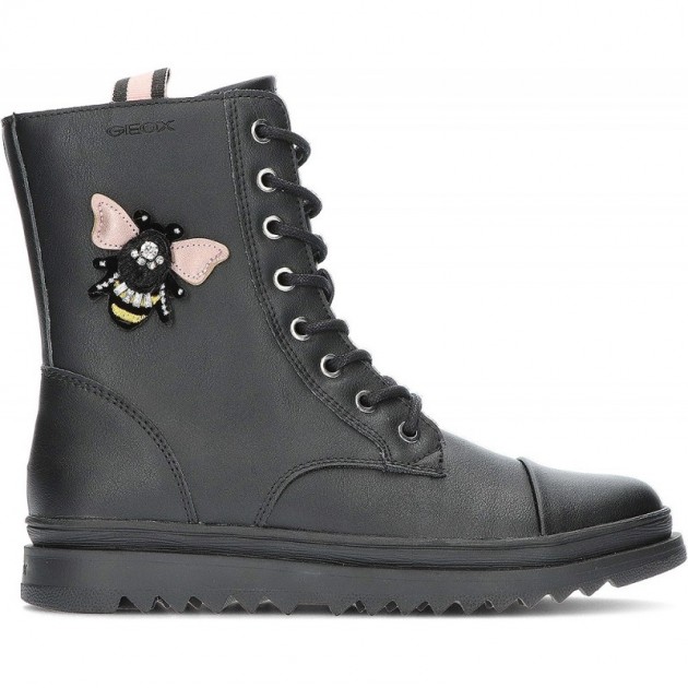 GEOX GILLYJAW BOOTS J267XA BLACK GEOX GILLYJAW BOOTS J267XA BLACK