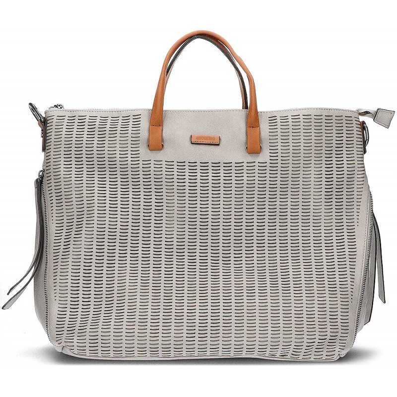 ABBACINO SHOPPER BAG 80564 GRIS