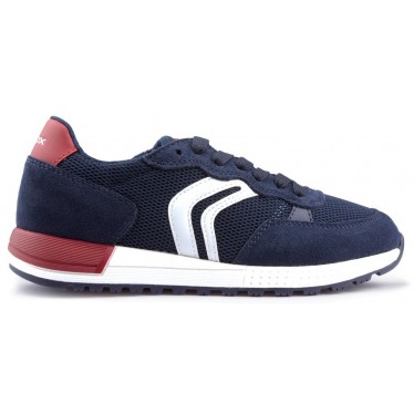 GEOX ALBEN SUM shoes NAVY_RED