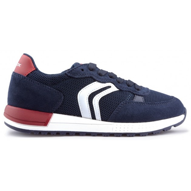 GEOX ALBEN SUM shoes NAVY_RED