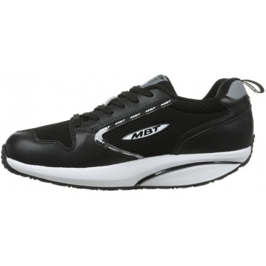 MBT 1997 LEATHER SMU MEN'S SHOES BLACK