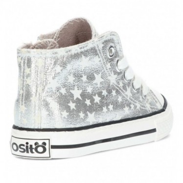 BABY BOOTS WITH METALLIC GUITES 14148 PLATA