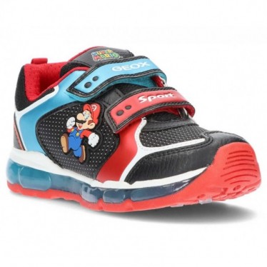 SHOES GEOX J ANDROID J1644A BLACK