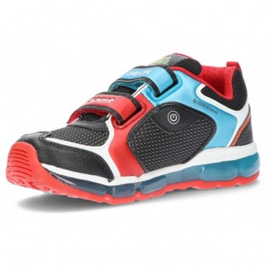 SHOES GEOX J ANDROID J1644A BLACK