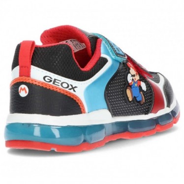 SHOES GEOX J ANDROID J1644A BLACK