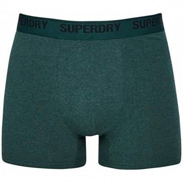 SUPERDRY BOXER M3110339 DOUBLE PACK OLIVE