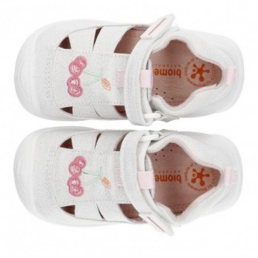 BIOMECANICS CANVAS SANDALS BABY 212213 BLANCO