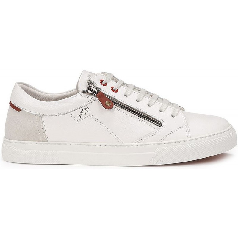 MEN'S FLUCHES INDIAN SHOES F1410 BLANCO
