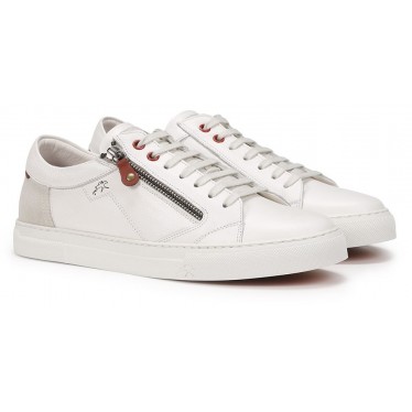 MEN'S FLUCHES INDIAN SHOES F1410 BLANCO